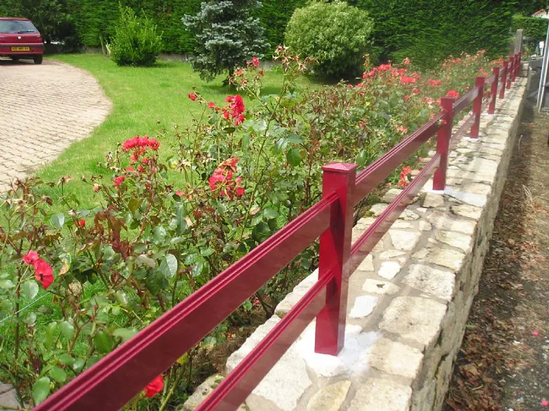 Clôture frise aluminium Guérande Clôtures