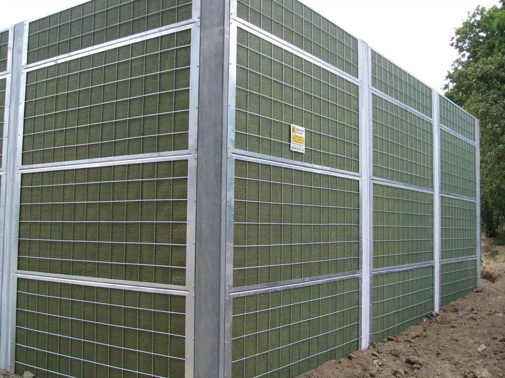 Clotures anti bruit vegetalisable sur mesure noise stop mur